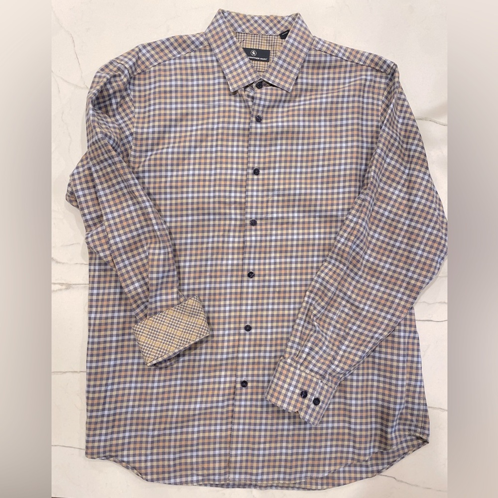 Hart Schaffner Marx Mens ButtonDown, Size XL, Worn Once